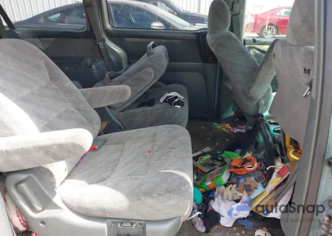 2002 Honda Odyssey Ex from USA, damaged, VIN 2HKRL18682H587986